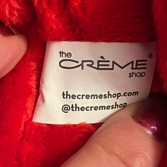 The Creme Shop x Disney Minnie Mouse NWOB Set of 2 Spa Plush Headbands Red Pink - Picture 6 of 13